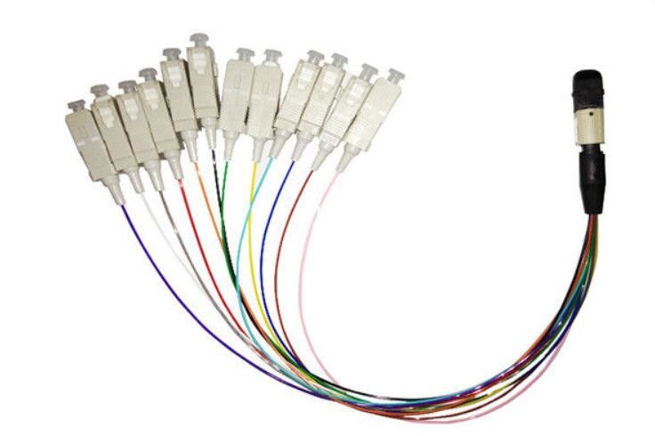 MPO//MTP OM3//MPO Fiber Optic Adapter MPO Simplex