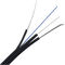 ISO14001 LSZH G652D 12 Core Optical Fiber Cable