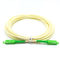 OEM White Fiber Optic Patch Cord For Access Network