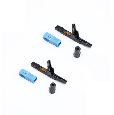 Flat Cable Fiber Optic 0.25dB 1550nm Ftth Fast Connector
