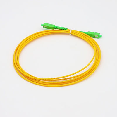 Single Mode PVC G652D Sc/Apc Fiber Optic Patch Cord