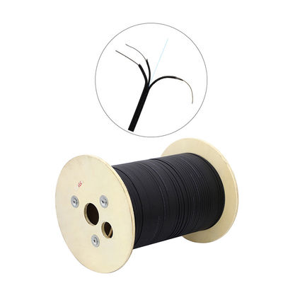 0.45mm Steel Wire 1 Core 2km Outdoor Ftth Drop Cable