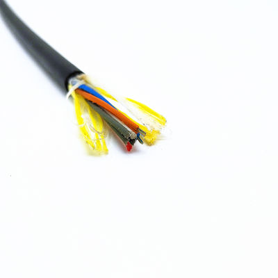 G657A FRP 1310nm ADSS Cable , 12 Fiber Optic Cable