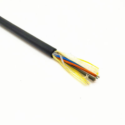 OM2 OM3 Outdoor HDPE ADSS Cable , 100m Fibre Optic Cable