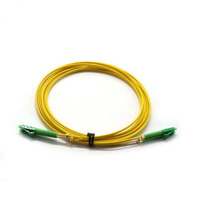 Low Insertion Loss Lc To Lc Fiber Patch Cable Single Mode Duplex