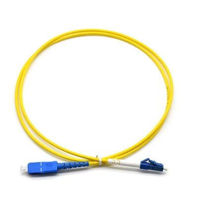 Singlemode Simplex Fiber Optic Patch Cord Sc Upc To Lc Upc