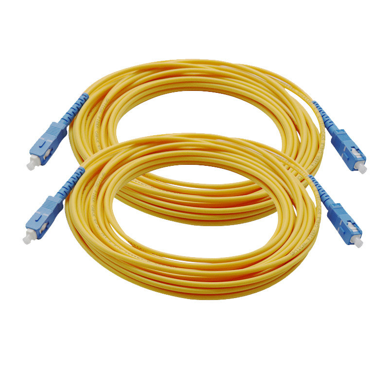 Sc/Upc 9/125μm Singlemode Simplex LSZH Fiber Optic Patch Cord
