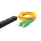 SC APC ABS Box Fiber Optic FBT Coupler For CATV Systems