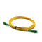 Yellow Back Reflection Loss 0.3dB FTTH Patch Cord