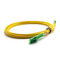3.0mm Duplex Fiber Optic Patch Cord , Single Mode Fiber Patch Cable Lc To Lc