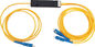 OEM Yellow Low PDL Sc Fused Fiber Splitter For Telecom