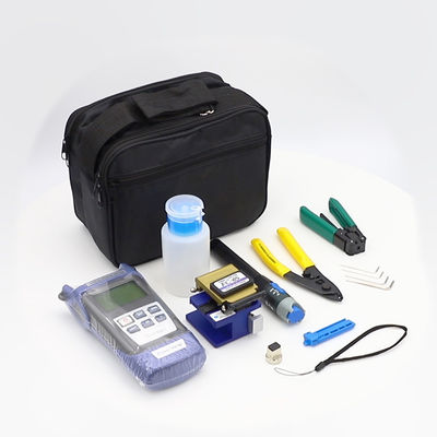 ISO9001 OEM Fiber Optic Cleaver Splicing FTTH Tool Kit