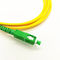 Sc/Apc To Sc/Apc G652D PVC 3.0mm SM Fiber Optic Patch Cord