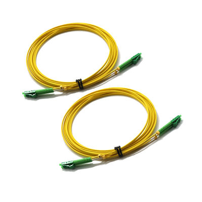 Singmode Duplex 2.0mm LC/APC To LC/APC Fiber Optic Patch Cord