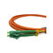 LC APC G652D PVC FTTH 1m Fiber Optic Patch Cord