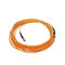 50dB Simplex Fiber Optic Patch Cord , St To St Single Mode Fiber Patch Cable