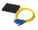 1*16 ABS BOX Fiber Optic PLC Splitter 1 TO 128 WAYS With SC/UPC Connectors