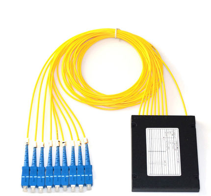 1*16 ABS BOX Fiber Optic PLC Splitter 1 TO 128 WAYS With SC/UPC Connectors