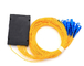 1*4 1*8 ABS Box Type Fiber Optic PLC Splitter With SC/APC Connector