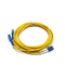 SC / UPC  LC/UPC PVC LSZH G657A Duplex Fiber Optic Patch Cord 2.0mm 3.0mm